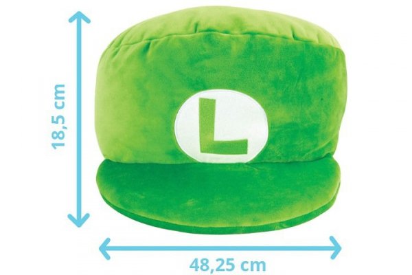 TOMY TOMY MOCCHI plusz Nintendo Luigi czapka T12962 /4