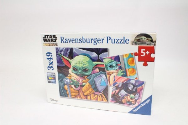 RAVENSBURGER RAV puzzle 3x49 Mandalorian 05241