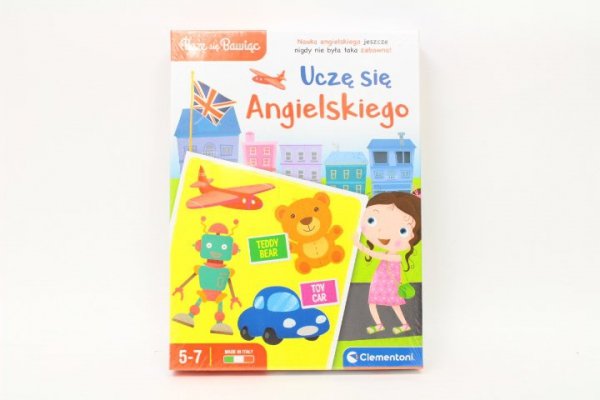 CLEMENTONI - ZABAWKI CLE Uczę się bawiąc! Uczę się angielskiego 50769