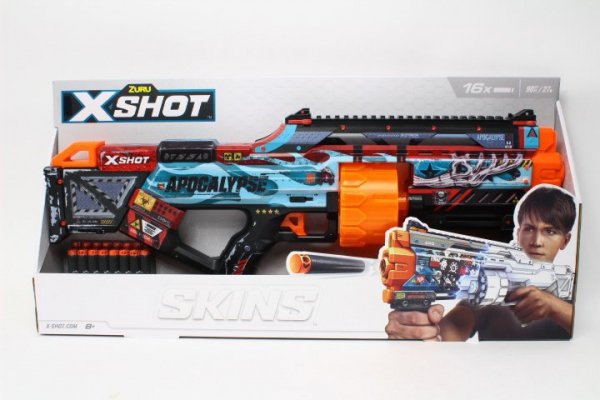 ZURU ZURU X-SHOT Skins Last wyrzutnia16st 36518D