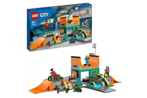 LEGO *****LEGO CITY 6+ Uliczny skatepark 60364