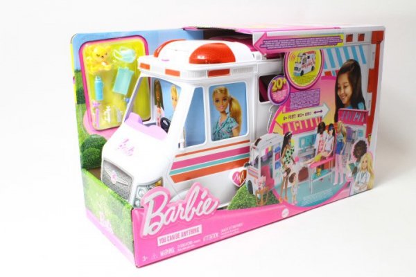 MATTEL Barbie karetka mobilna klinika św/dźw HKT79 /1