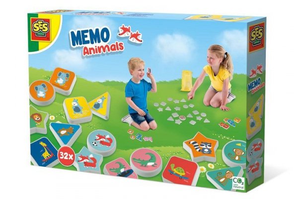 SES CREATIVE SES Memo gra - zwierzątka 02233