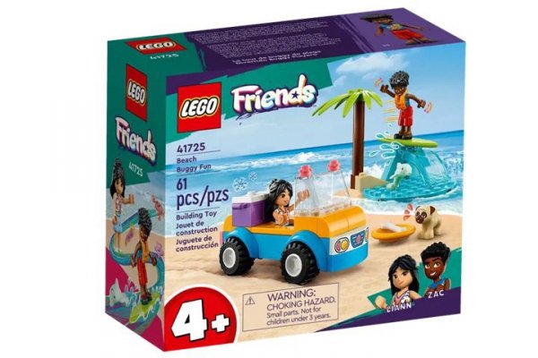 LEGO LEGO FRIENDS 4+ Zabawa z łazikiem plaż.41725