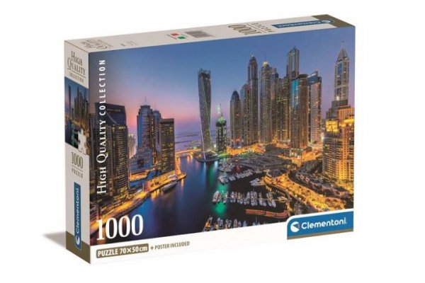 CLEMENTONI CLE puzzle 1000 Compact Dubai 39911