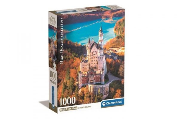 CLEMENTONI CLE puzzle 1000 Compact Neuschwastein 39909