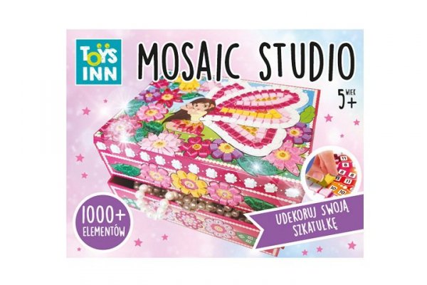 STNUX STNUX Szkatułka mozaika wróżka STN8073 98073