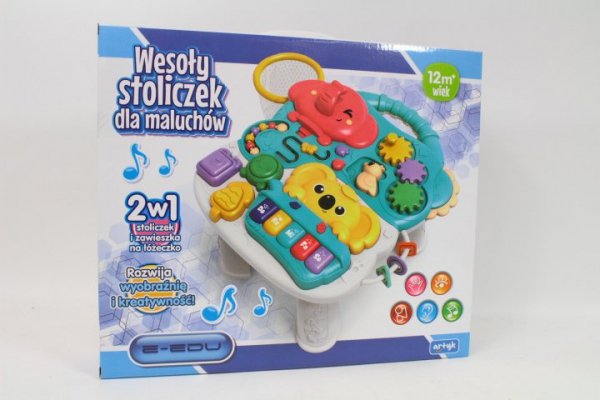 ARTYK Wesoły stoliczek d/maluchów e-edu 164880