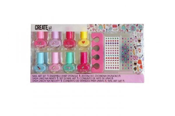 CREATE IT! - CANENCO CREATE IT! zestaw d/pazn.z naklejkami 84529 /6