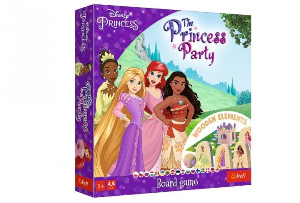 TREFL GRA planszowa Disney The Princess Party 02434