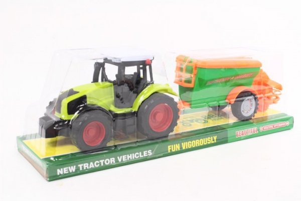 MZ-IMPORT Traktor z maszyną rolniczą 666-210C 11656