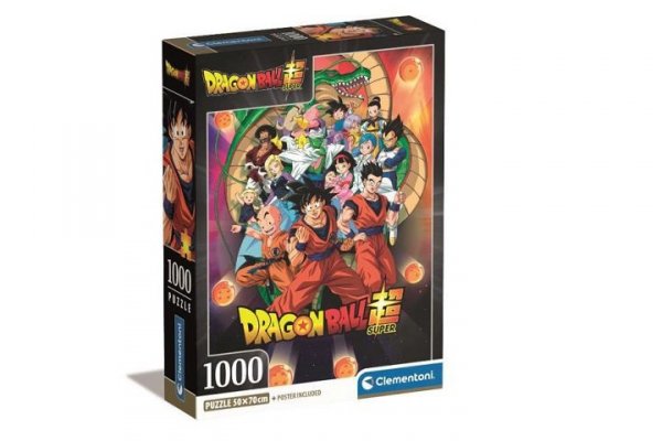 CLEMENTONI CLE puzzle 1000 Compact Anime DragonBall 39919