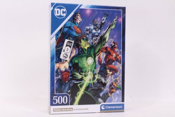 CLEMENTONI - PUZZLE CLE puzzle 500 C DC Comics JusticeLeag.35532