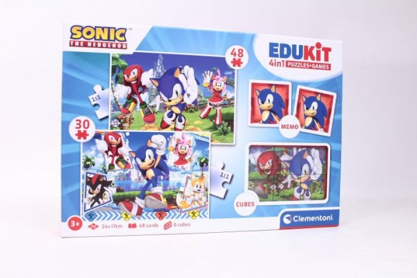 CLEMENTONI - ZABAWKI CLE Edukit 4w1 Sonic 18318