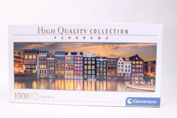 CLEMENTONI - PUZZLE CLE puzzle 1000 Panorama Bright Amsterdam 39838
