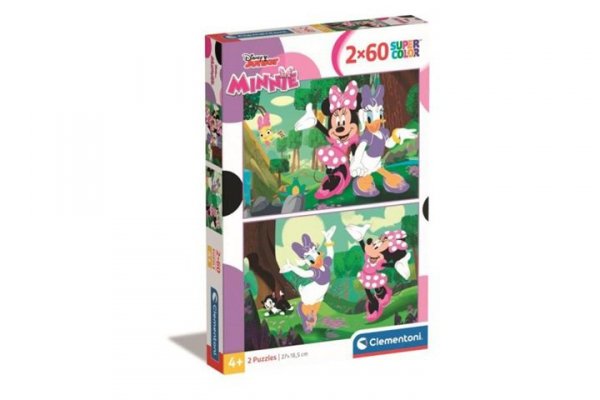 CLEMENTONI - PUZZLE CLE puzzle 2x60 SuperKolor Minnie 24815