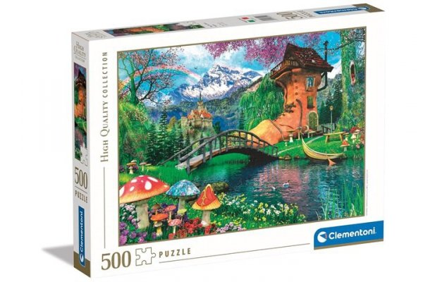 CLEMENTONI - PUZZLE CLE puzzle 500 HQC The Old Shoe House 35522