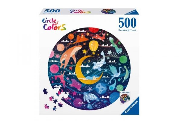 RAVENSBURGER RAV puzzle 500 Paleta kolorów 00818