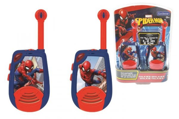 LEXIBOOK - APOLLO LEXIBOOK Spiderman walkie talkie 2km TW25SP 46273