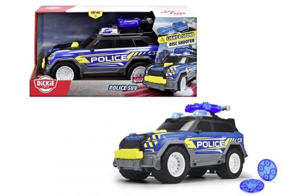 SIMBA Dickie Policja SUV niebieski 30cm św/dźw 330-6022