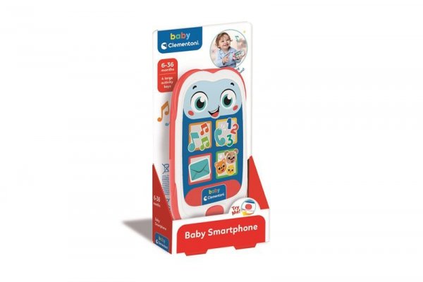 CLEMENTONI - ZABAWKI CLE BABY Smartfon dziecięcy 17928