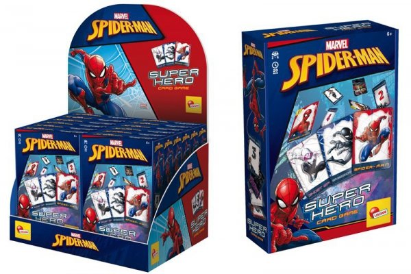 DANTE Lisciani Spiderman Cards games 100880