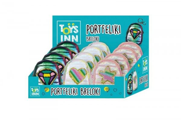 STNUX STNUX Portfelik puffy 12szt/disp STN8806 98806