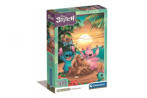 CLEMENTONI - PUZZLE CLE puzzle 500 Disney Stitch 35547