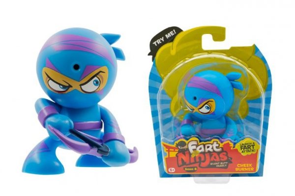 FUNRISE TOYS FART NINJAS fig.z dźwiękiem Cheek Burner 70696