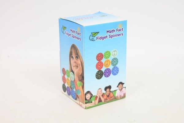 ROZETTE Matematyczny spinner +/- 9szt/set 44235
