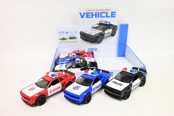 CABOTOYS Auto Policja w disp.K197 19374