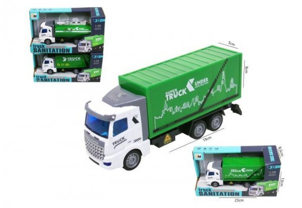 HIPO Auta miejskie 20cm 2rodz H13952 51513
