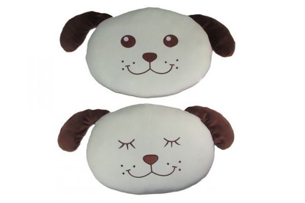SUN-DAY Poduszka P-3347 pies krem 2rodz mix 42cm 170590