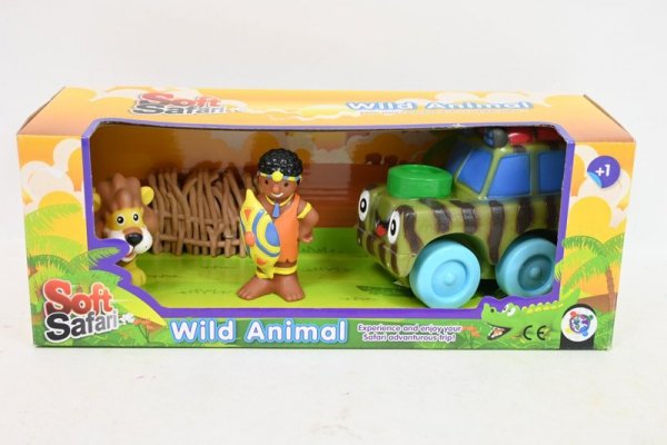 EPEE EPEE Safari zestaw autko+2 figurki CW1301