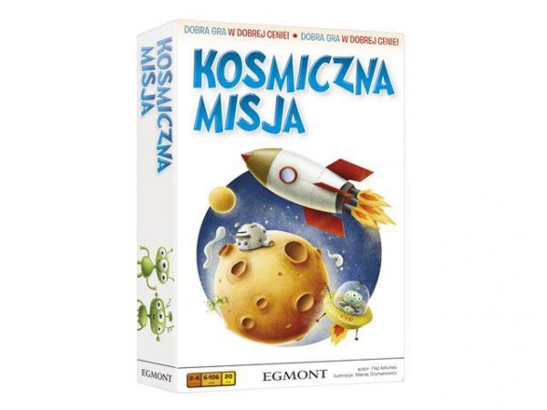 EGMONT Gra Kosmiczna misja Dobra gra w dobrej cenie 04361