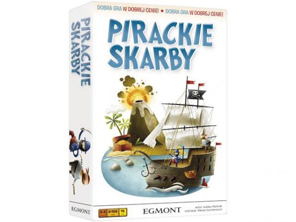 EGMONT Gra Pirackie Skarby / Dobre gry w dobrej c...03890