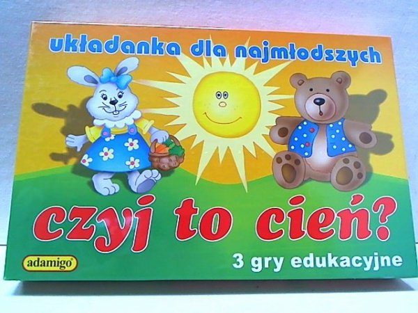 ADAMIGO Czyj to cień? układanka 05635