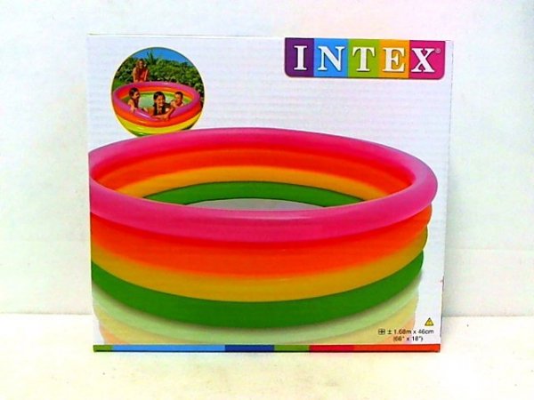 INTEX Basen kolorowy dmuchany 168X46 56441 54412