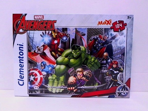 CLEMENTONI CLE puzzle 104 maxi SuperKolor Avengers 23688