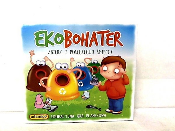 ADAMIGO Ekobohater - edukacyjna gra planszowa 06984