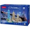 CUBICFUN PUZZLE 3D CITY LINE NEW YORK 123EL. 8+