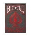 BICYCLE KARTY METALLUXE CZERWONE 18+