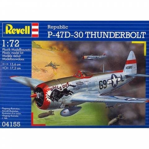 REVELL P-47D-30 THUNDERBOLT SKALA 1:72 8+