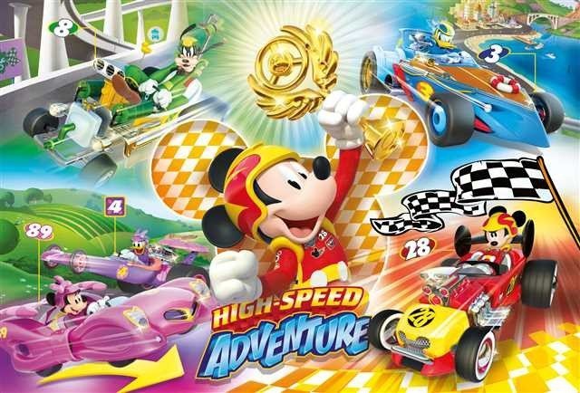 CLEMENTONI 100 EL. MAXI MICKEY AND THE ROADSTER RACERS PUZZLE 4+