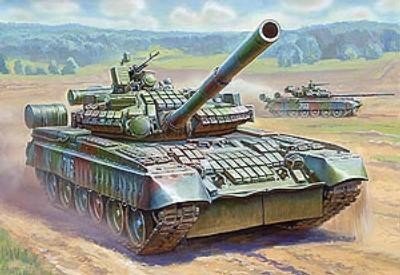 ZVEZDA T-80BV RUSSIAN MA IN BATTLE TANK 3592 SKALA 1:35