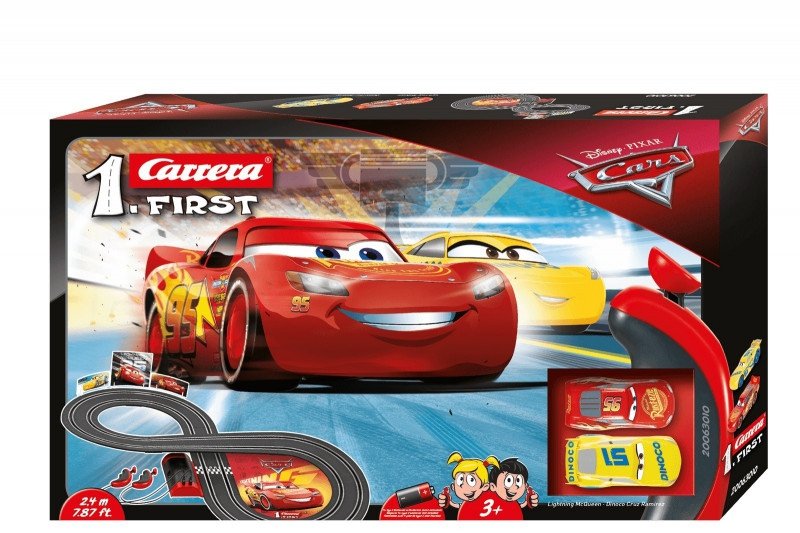 Tor wyścigowy First Disney Pixar Cars zestaw na baterie