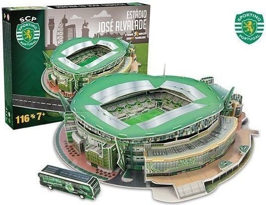 Puzzle 3D stadion Jose Alvalade