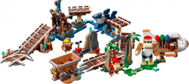 LEGO SUPER MARIO PRZEJAŻDŻKA WAGONIKIEM DIDDY KONGA - ZESTAW ROZSZERZAJĄCY 71425 8+