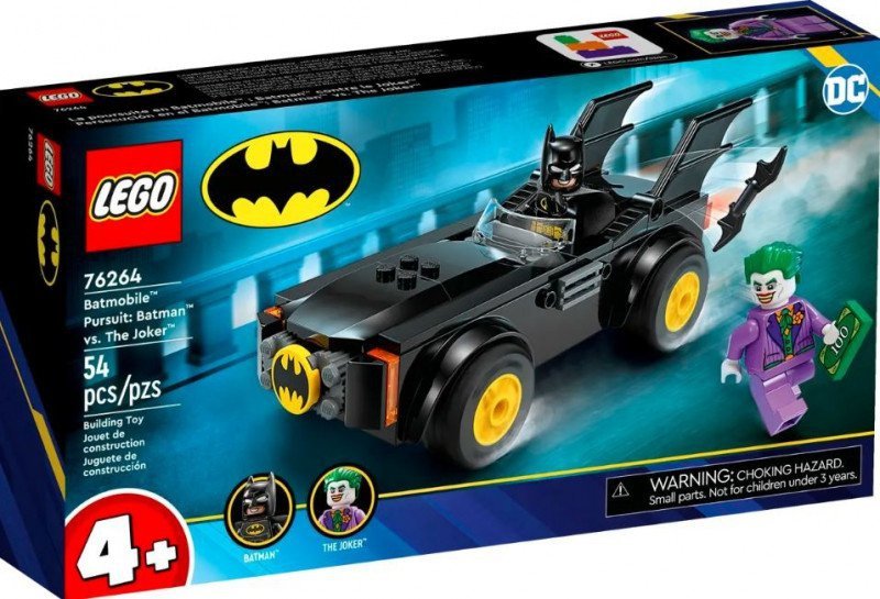LEGO SUPER HEROES BATMOBIL: BATMAN KONTRA JOKER 76264 4+