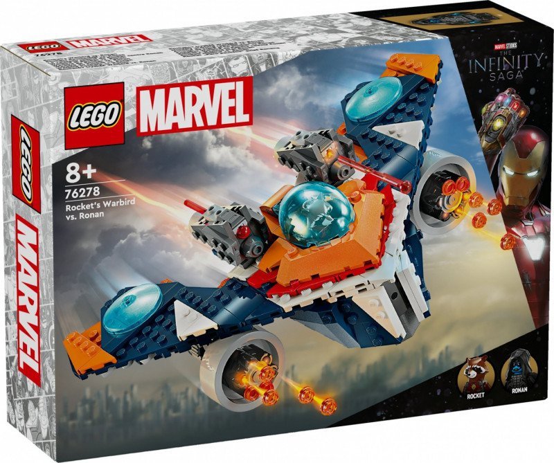 LEGO SUPER HEROES WARBIRD ROCKETA VS. RONAN 76278 8+